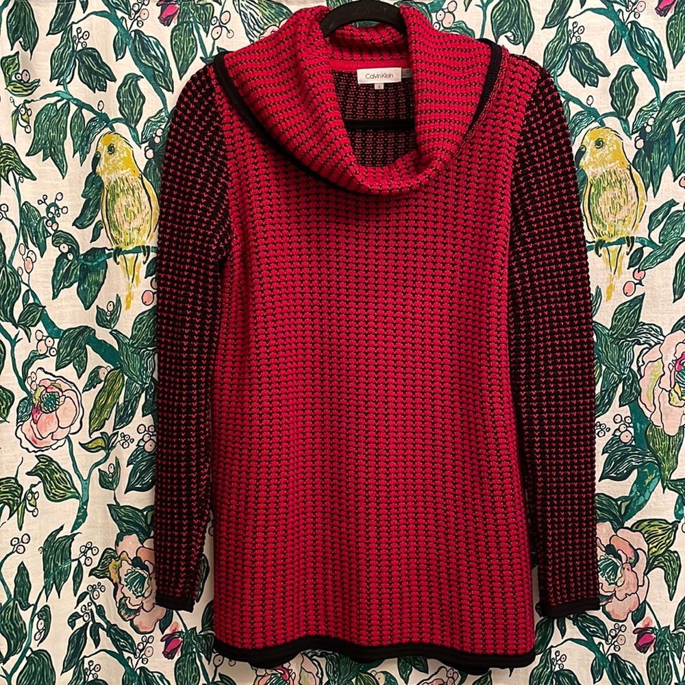Calvin Klein Cowl Neck Pullover Sweater